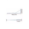 eugene 20 Inches heavy Duty Metal L shelf Foldable Brackets