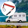 BOXOB Spring Breakaway Coiled Cable Strap, Trailer Brake Away Cable