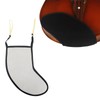 Violin Chin Rest Pad Suede Fabric Skin Friendly Comfortable Washable