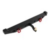 RC Crawler Bumper Black Front and Rear Bumper with Winch