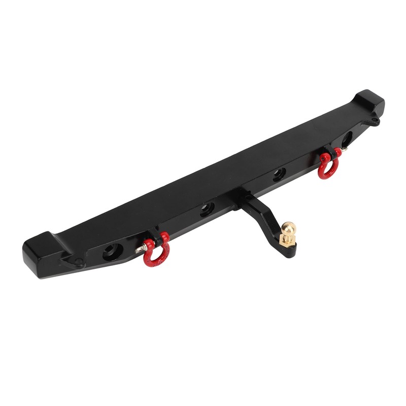 RC Crawler Bumper Black Front and Rear Bumper with Winch