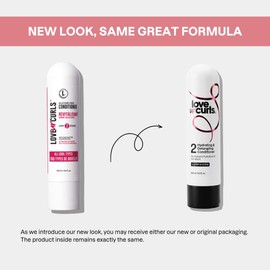 Love Ur Curls Curly Hair Conditioner - Hydrating for Dry, Silicone Free