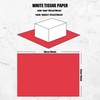 Koogel 120 Sheets Tissue Paper Bulk, Red Tissue Paper Gift