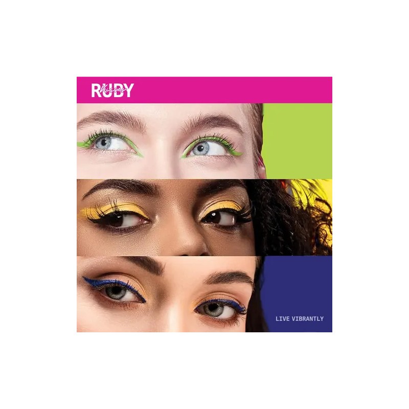 Delineador Negro En Tintero Ruby Kisses a Prueba de Agua