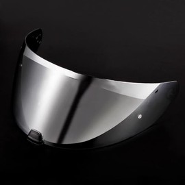 FCKBLSL i70 i10 HJ-31 Motorcycle Helmet Visor Uv Protection Helmet Shield (Silver)