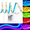 3.3FT Motion Sensor LED Strip Lights with Remote/4Mode, RGB &
