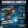 Creatina + Electrolitos, Vitaminas Testo Rocket Blue Ice