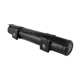 Black Travel Roll Up Backgammon Set 13 Inch