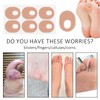 Pack of 24 Corns Pressure Protection Rings, Foot Care Corns