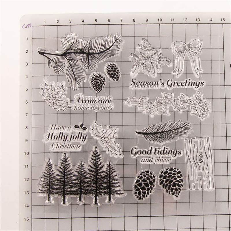 Clear Stamps for Greeting Cards, Decoration and Scrapbooking
