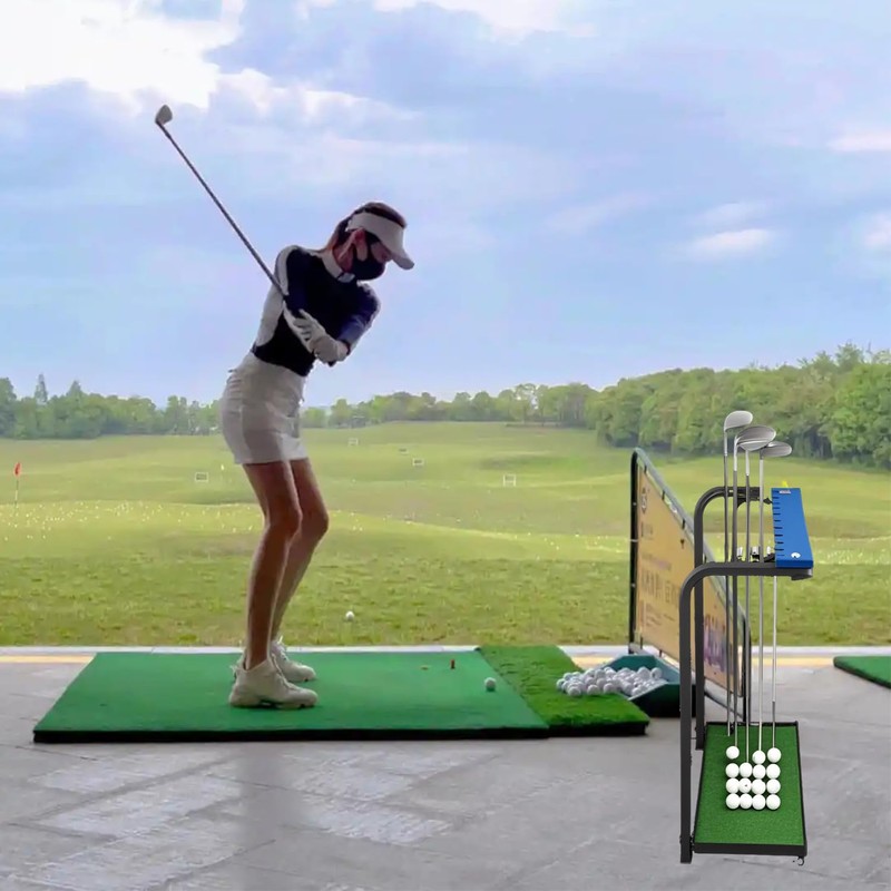 Nisorpa Golf Club Organizer Rack Golf Club Display Stand Rack