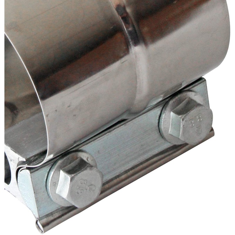 Exhaust Clamps Band Clamp 2.5" Lap Joint - Stainless Steel