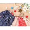 4th of July Garland - Star and Stripes Fabric Banner