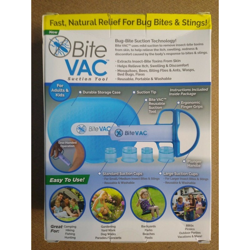Bite Vac Suction Tool Easy to use 850017525047