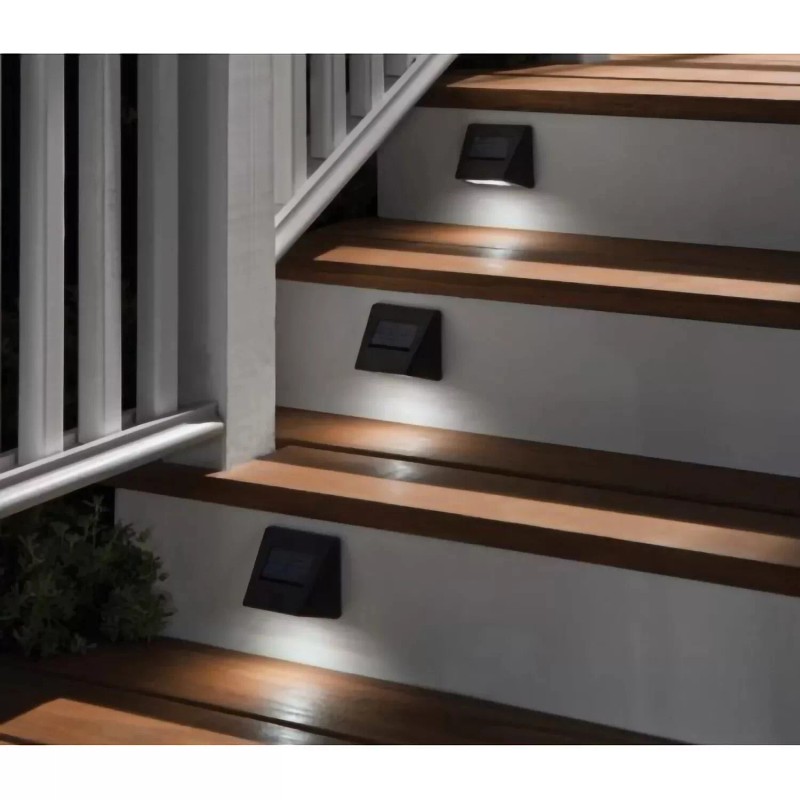 Deck Impressions Solar Bronze Integrated LED Downcast Deck Light -