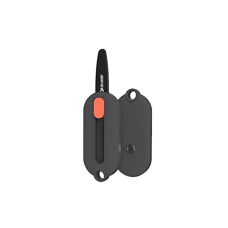 SAFEX T130-ST Cutter, For Cardboard, Stainless Steel Blade, Fluorine Coding,