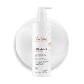 AVENE, Xeracalm Nutrition leche hidratante para rostro y cuerpo, piel seca y sensible, fórmula ligera, 400ml