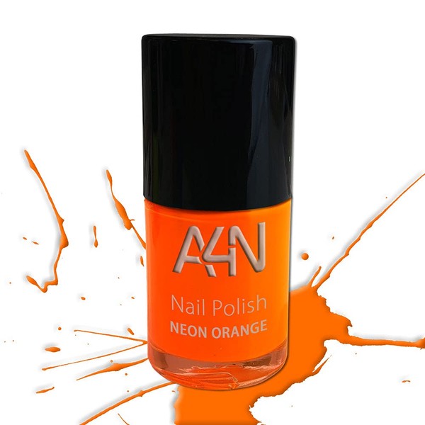 Neon Nail Polish (Neon Orange)