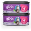 Litter Genie Refill Bags | Jumbo 2-Pack | 8 Months of Supply in 2 Cartridges | Unrivaled Odor Control for Cat Litter