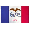 Iowa Flag 3x5ft Polyester - Perfect for Residential, Business Fronts