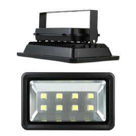 Sunkkes 400W LED Flood Lights Outdoor, 40000LM Super Bright Exterior Lamp, 6000K Daylight White, Waterproof Security Light for Backyard, Garden, Garage