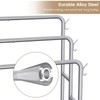 40" H Free Standing Towel Rack with 2 Storage Baskets
