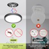 hepside LED Ceiling Light,3000K/4000K/6500K 3 Color Temperature, Waterproof IP54 LED