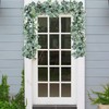 LOMOHOO 2Pcs Greenery Garland Artificial Eucalyptus Leaves Garland 5.7Ft Faux