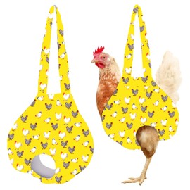 DZXZY Chicken Holder Bag Hen Sling Carry Bag Chicken Carrier with Handle Chicken Supplies Chicken Medic Bag Catching Hand Bag (Yellow-1 Pack)