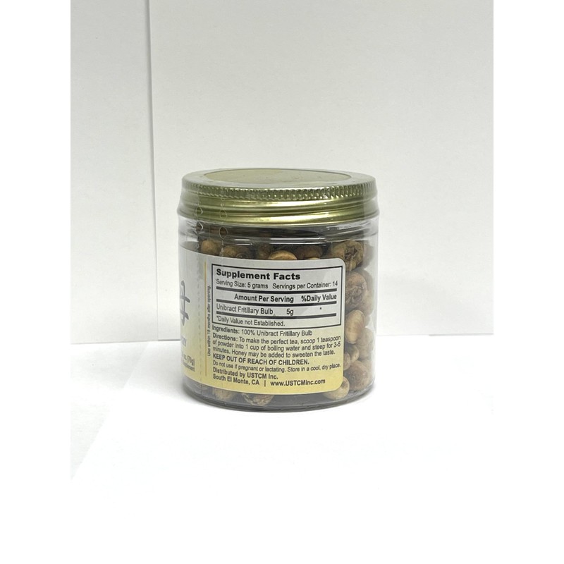 USTCM Unibract Fritillary Bulb Ping Bei Mu Sulfur-Free (2.5oz) -