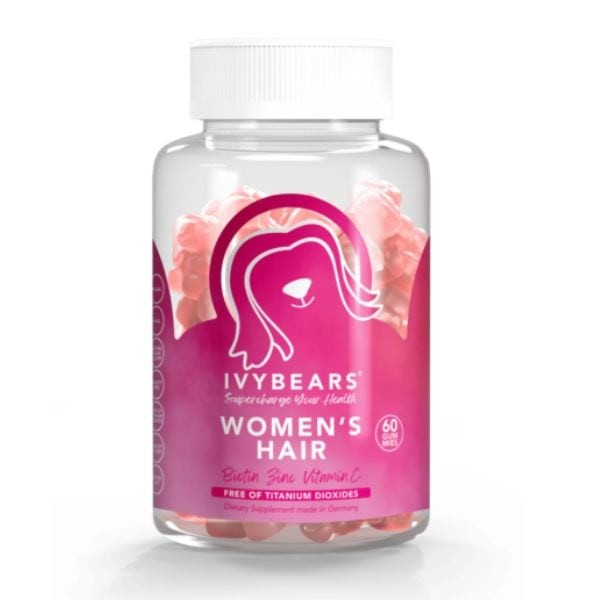 Ivybears Women's Hair 60 gummy bears