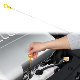QKYS 1PCS Engine Oil Dipstick Replacement OEM#CJ5Z-6750-A Compatible with Ford Escape Edge Explorer Focus Fusion Taurus, for Lincoln MKC MKT MKX MKZ 2017 Continental with 2.0L Ecoboost Engines