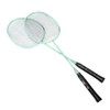 2PCS Badminton Rackets Set Lightweight Glass Carbon Alloy Badminton Racquets