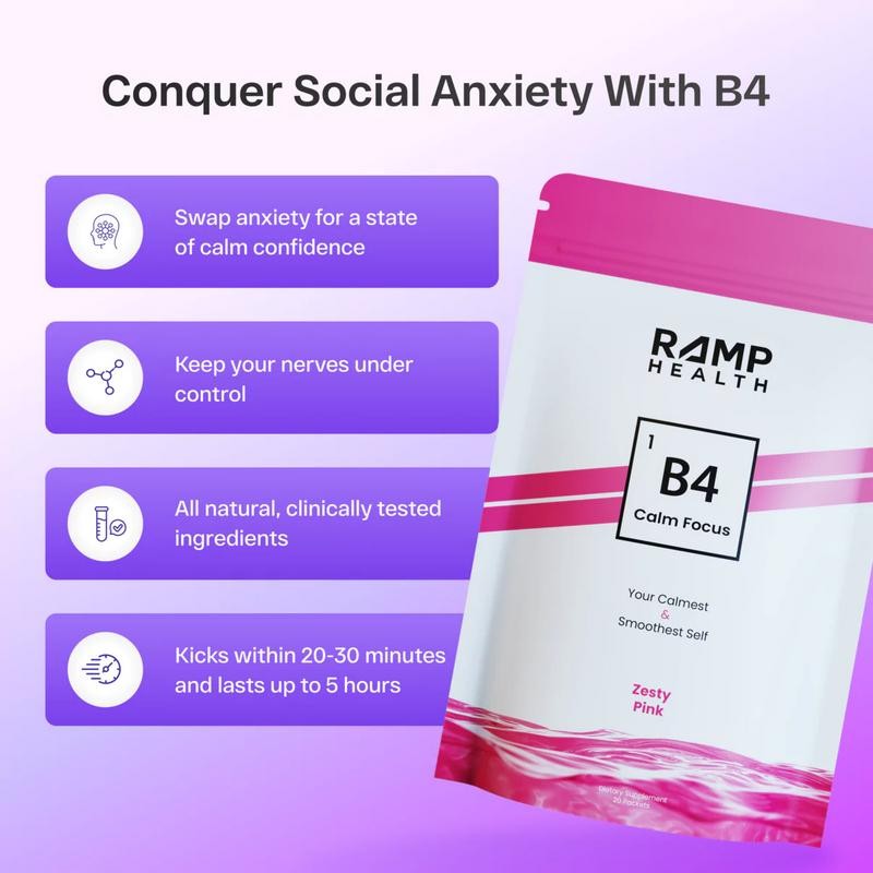 Ramp Health B4 v2 | Social Nootropic Blend | Single