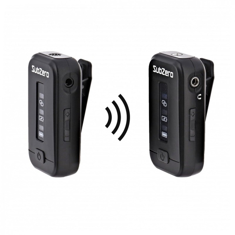 SubZero Wireless Lavalier Microphone System for Phone and Android Camera