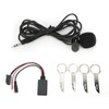 Bluetooth 5.0 AUX Cable Music Adapter Handsfree with Microphone Replacement