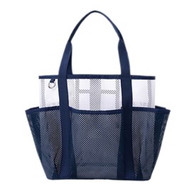 Beach Tote,Foldable Airplane Cosmetic Pouch - Odor-Resistant Large Mesh Bag for Beach Camping Weekend Fishing Trip Vacation Picnic Outing Commuter Yoga