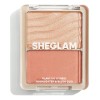 Sheglam Glam 101 Dúo Híbrido Iluminador Rubor Multifuncional Tono Del
