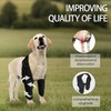 HAPPYHAO Adjustable Dog Elbow Brace with Shoulder Support,Dog Front Leg