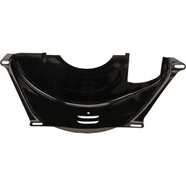 Speedway Motors GM TH350/TH400 Flywheel/Flexplate Dust Cover - Fits Chevy Engines - Steel - Black - Includes Stainless Steel Bolts - Keep Your Transmission Clean