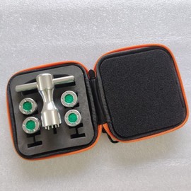 4pcs/Set Green Clover Golf Weights Wrench Kit for Titleist Scotty Cameron Newport Phantom Futura Golo California Putters (2x35g 2x40g)