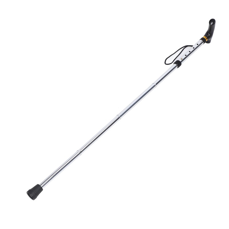 Telescopic Walking Stick Thicken Lightweight Aluminium Alloy Foldable Adjustable Hiking