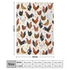 Chickens Blanket Super Soft Cozy Rooster Throw Blanket, Lightweight Fuzzy
