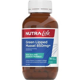 Nutra-Life Green Lipped Mussel 850mg 90 Capsules