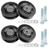 Roofing Hoist Carriage Wheel Kit, Compatible With TranzSporter TP250 TP400
