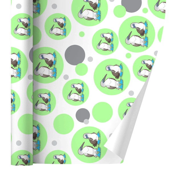 GRAPHICS & MORE Pair of Blue Footed Boobies Gift Wrap