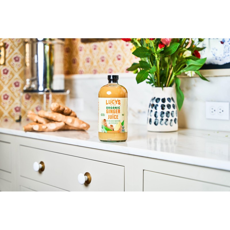Lucy’s Family Owned - PERUVIAN Organic 99% Pure Ginger Juice,