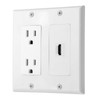 IBL-15A Power Outlet, 1 Port HDMI - Wall Plate in