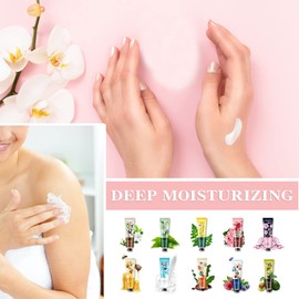 Fusang 10 Pack Natural Plant Fragrance Hand Cream for Dry Hands,Moisturizing Hand Care Cream Hand Lotion Travel Gift Set,Travel Size Hand Lotion Set for Men and Women-30ml