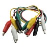 Juego De 10 Cables Con 20 Caimanes